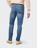 M|5 by Meyer Slim 6205/15 modrý panské kalhoty