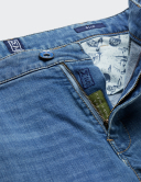 M|5 by Meyer Slim 6205/15 modrý panské kalhoty