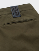 M5 by Meyer Chino 6001 zelený panské kalhoty