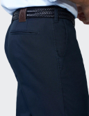 M|5 Chino 6010 Modrý panské kalhoty 