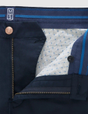 M|5 Chino 6010 Modrý panské kalhoty 