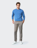 M5 Move 6196 – krémové pánské kalhoty