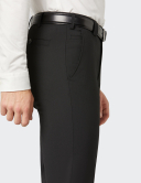 Meyer Roma 9344/09 černý panské kalhoty