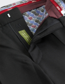 Meyer Roma 9344/09 černý panské kalhoty