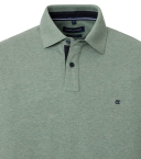 Casa Moda Polo 7037 zelený panské tričko