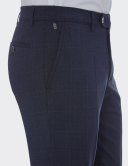 W. Wegener Eton 5207 tmavě modrá Pánské kalhoty