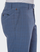 Meyer Bonn 5417 modrý panské kalhoty 