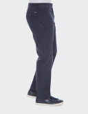 W. Wegener Eton 5512 tmavě modré Pánské kalhoty 