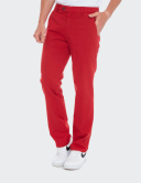 W. Wegener Eton 5557 Červené Pánské kalhoty 