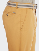 W. Wegener Eton 5557 žlutá Pánské kalhoty 