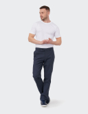 W. Wegener Eton 5617 modrý Pánské kalhoty