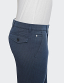 W. Wegener Major 5627 modrý Pánské kalhoty