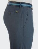 W. Wegener Eton 5638 Modré Pánské kalhoty 