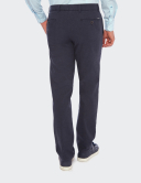 W. Wegener Conti 5697 modrý panské kalhoty