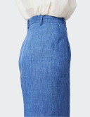 W. Wegener Marlene 7693 Modrý dámské kalhoty