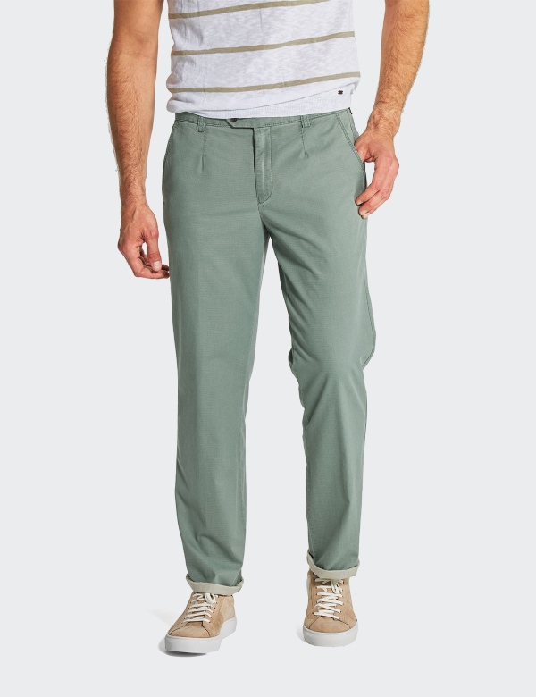 Meyer Monza 5458 zelená panské kalhoty