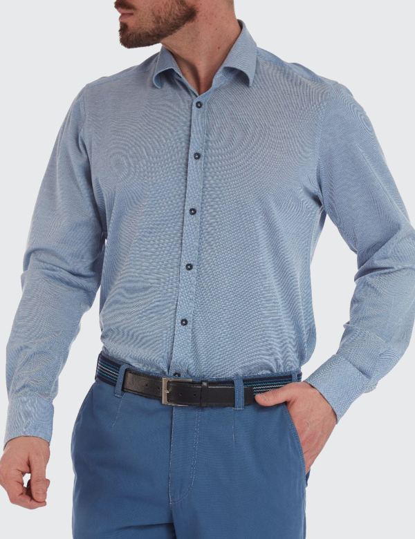 Wegener 5979 Modrá košile 