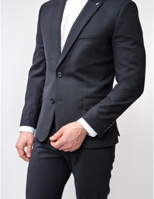 W. Wegener Bond 5133 modré pánské sako