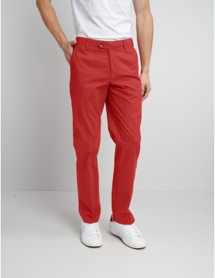 Meyer Monza 5414 červený panské kalhoty 