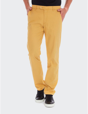 Meyer 5439 Bonn hořčičná žlutá pánské kalhoty