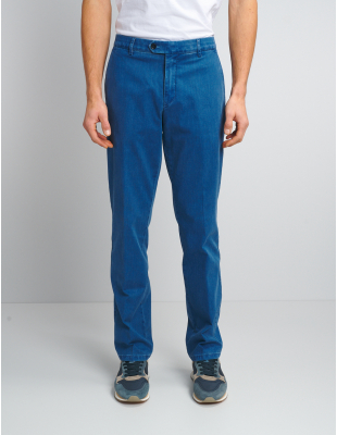  Meyer Bonn 5456 modrý panské kalhoty