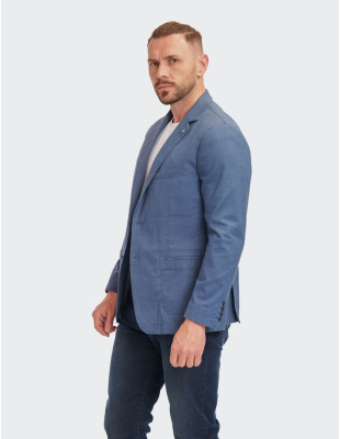 W. Wegener Kenny 5553 modré pánské sako