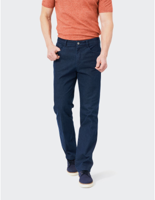 W. Wegener Douglas 5685 modré panské kalhoty