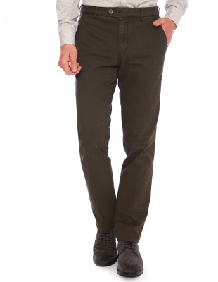 Meyer Bonn 6443 zelená panské kalhoty