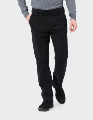 Meyer Bonn 6425 černé pánské kalhoty