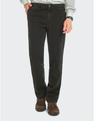 W. Wegener 6547 Rover tmavozelený panské kalhoty 