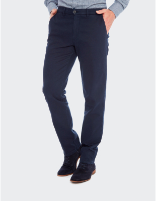 W. Wegener Conti 6600 modrý panské kalhoty 