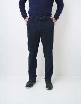 panské kalhoty W. Wegener Conti 6664 modrý