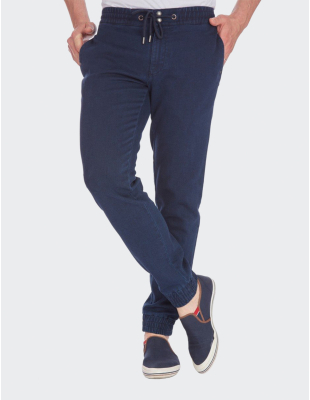 Pantaloni bărbați Wegener Runner 6863 Albastru
