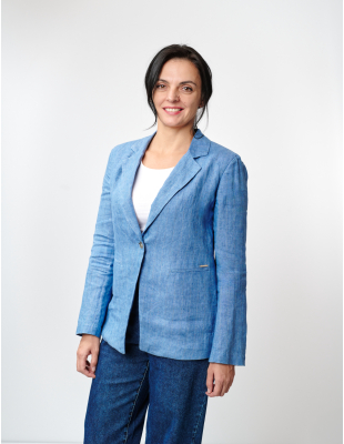 W. Wegener Jana 7693 světle modrá dámské sako