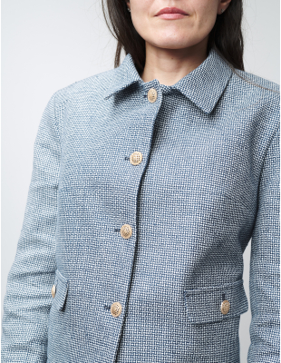 W. Wegener Charlotte 7796 modrý dámské sako