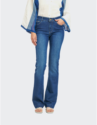 W. Wegener Birdy 7878 Modrý dámské kalhoty