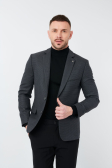 W. Wegener Bond h002 šedá panské sako